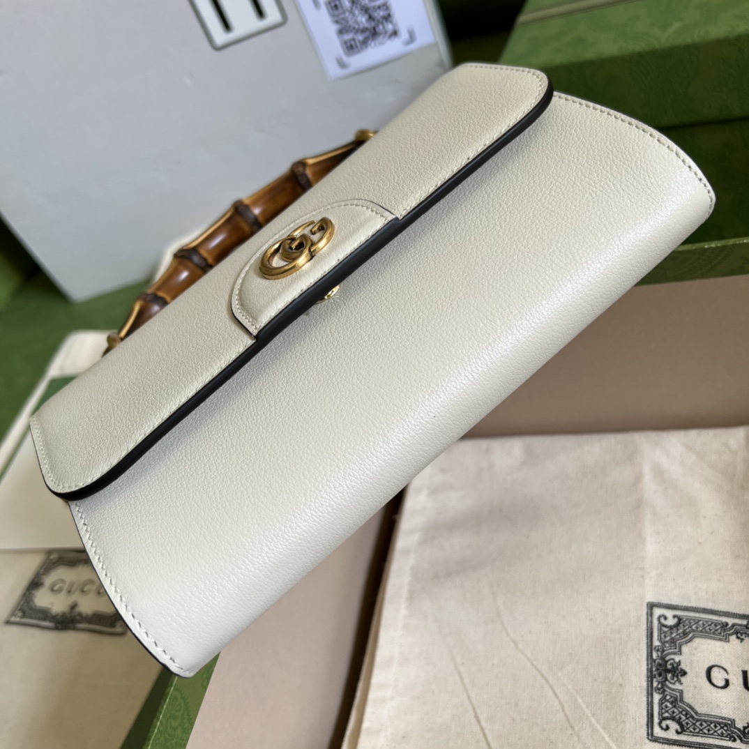 Wholesale Luxury Gucci Gg Small Top Handle Bag With Bamboo 675794 - Image 4