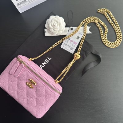 Alternative view of Wholesale Luxury Chanel Vanity Case Pink Ap3204