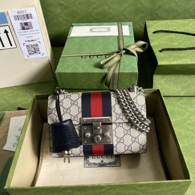 Wholesale Luxury Gucci Padlock Small Gg Shoulder Bag 409487