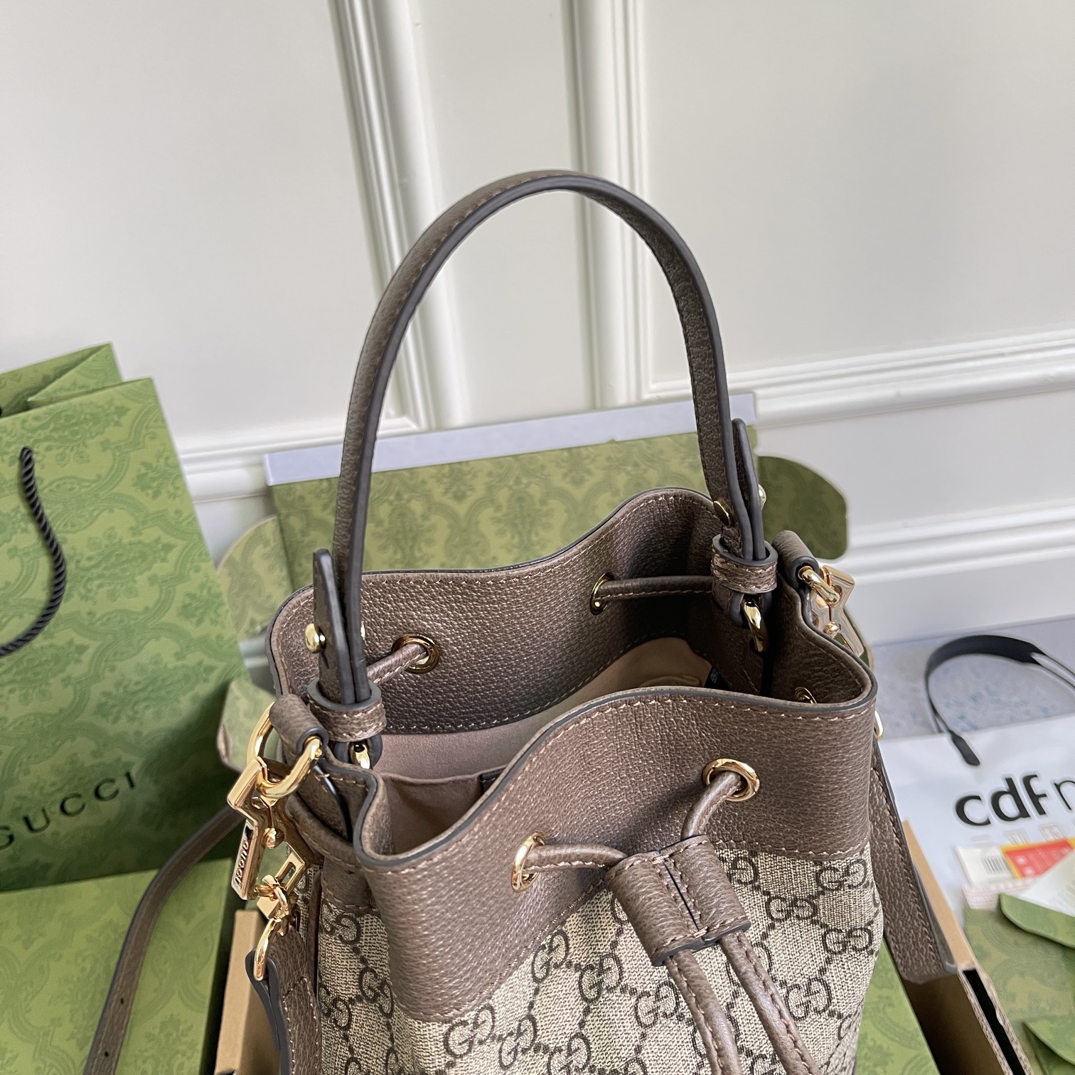 Wholesale Luxury Gucci Ophidia Gg Small Bucket Bag 550621 - Image 3