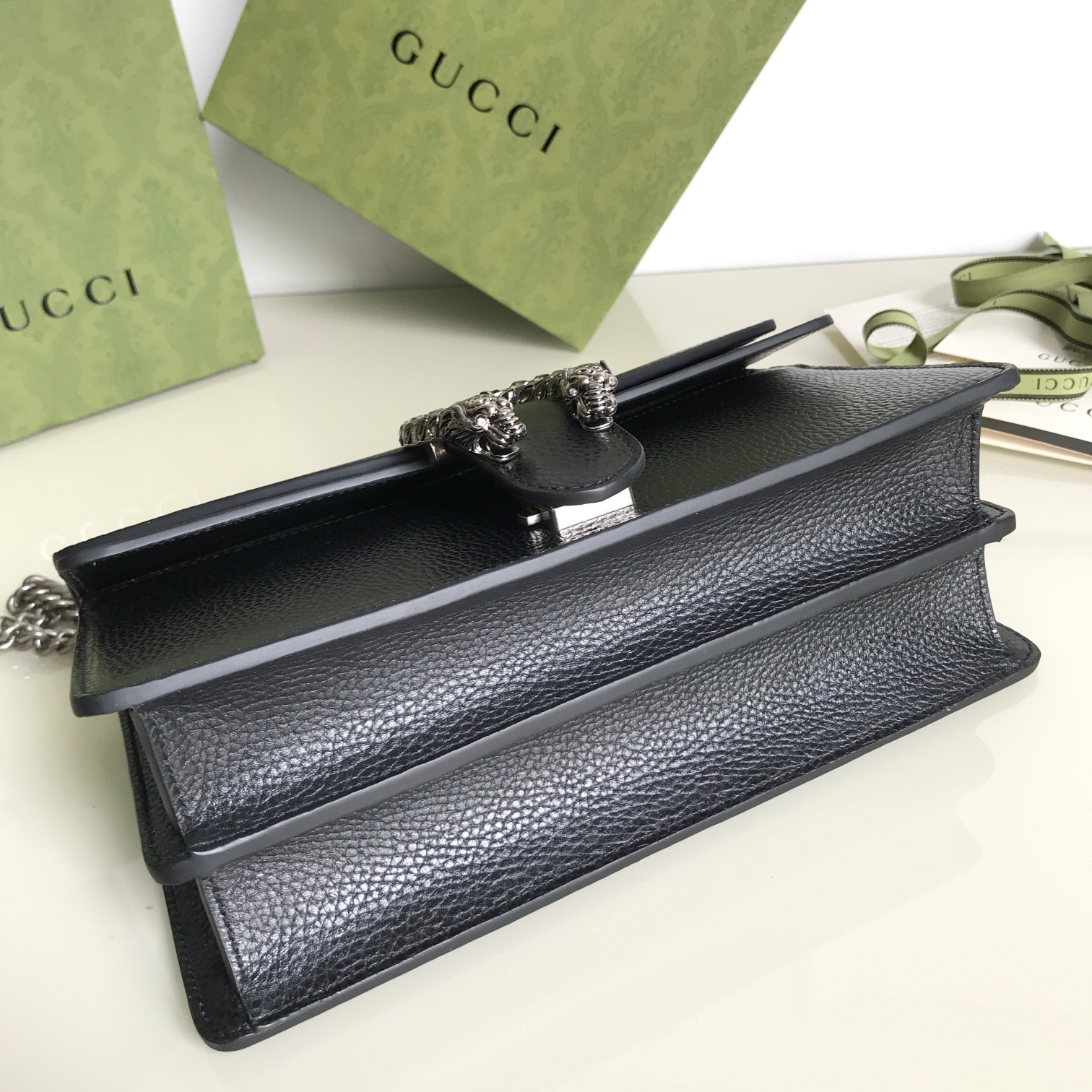Wholesale Luxury Gucci Dionysus Small Shoulder Bag Black 400249 - Image 8