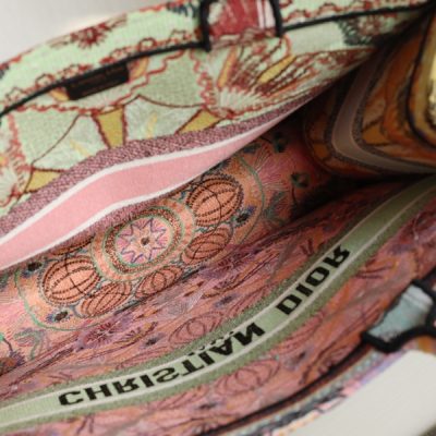 Alternative view of Wholesale Luxury Dior Book Tote Large Powder Pink Dior Jardin Magique Embroidery