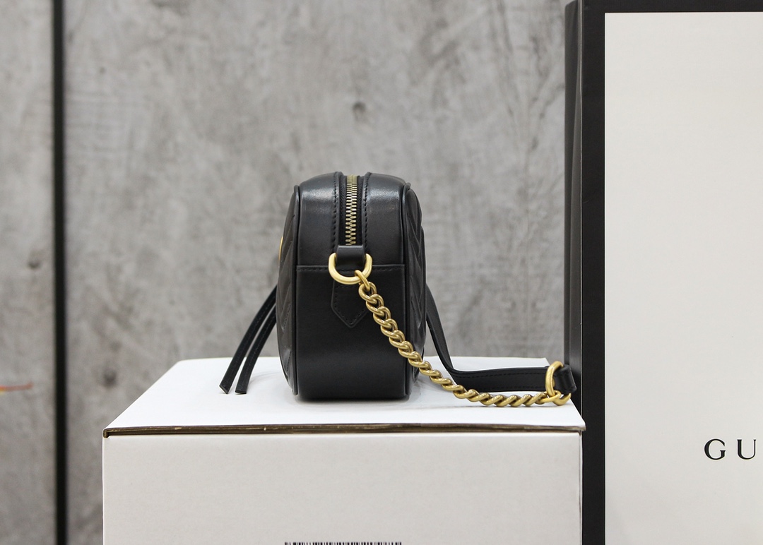 Wholesale Luxury Gucci Gg Marmont Matelasse Mini Bag 448065 - Image 9