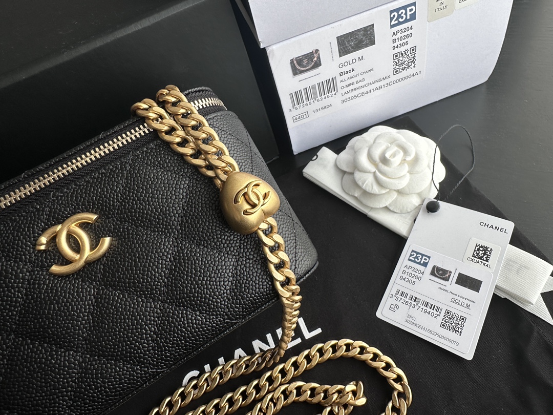 Wholesale Luxury Chanel Vanity Case Black Ap3204 - Image 7