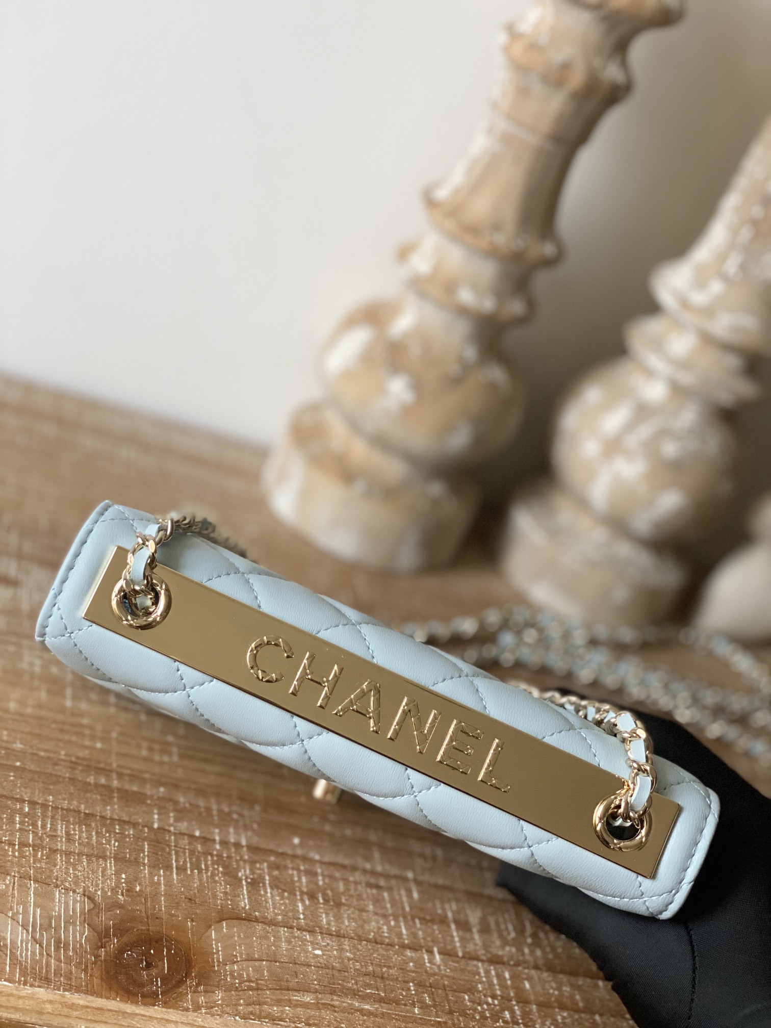Wholesale Luxury Chanel Wallet On Chain Cloud Blue Ap1450 - Image 2