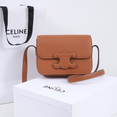 Wholesale Luxury Celine Classique Cuir Triomphe Bag In Natural Calf Skin