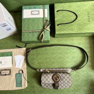 Alternative view of Wholesale Luxury Gucci Blondie Belt Bag Gg Supreme Canvas 718154