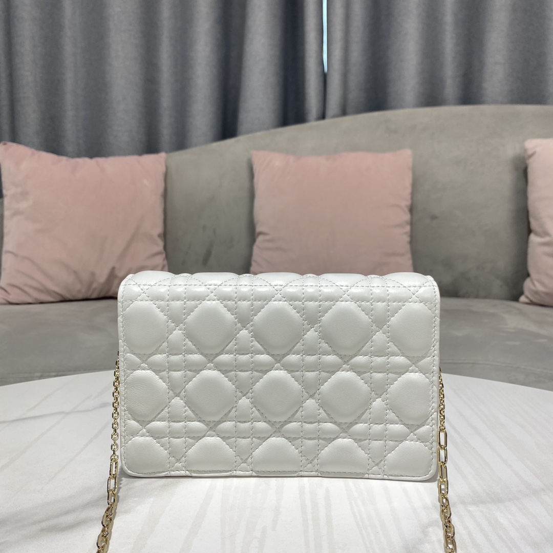 Wholesale Luxury Dior Lady Dior Chain Pouch S0937Onmj_M030 - Image 9