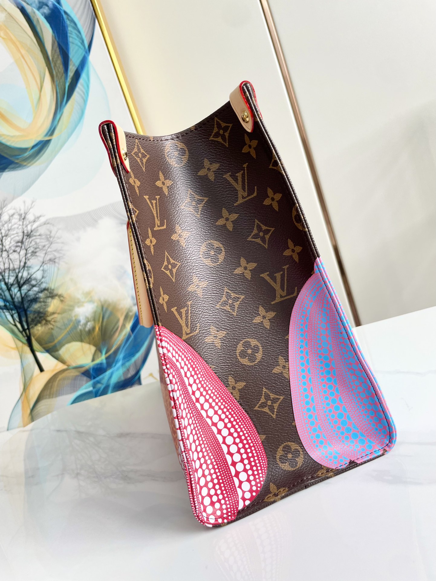 Wholesale Luxury Louis Vuitton Lv X Yk Onthego Mm M46466 - Image 8