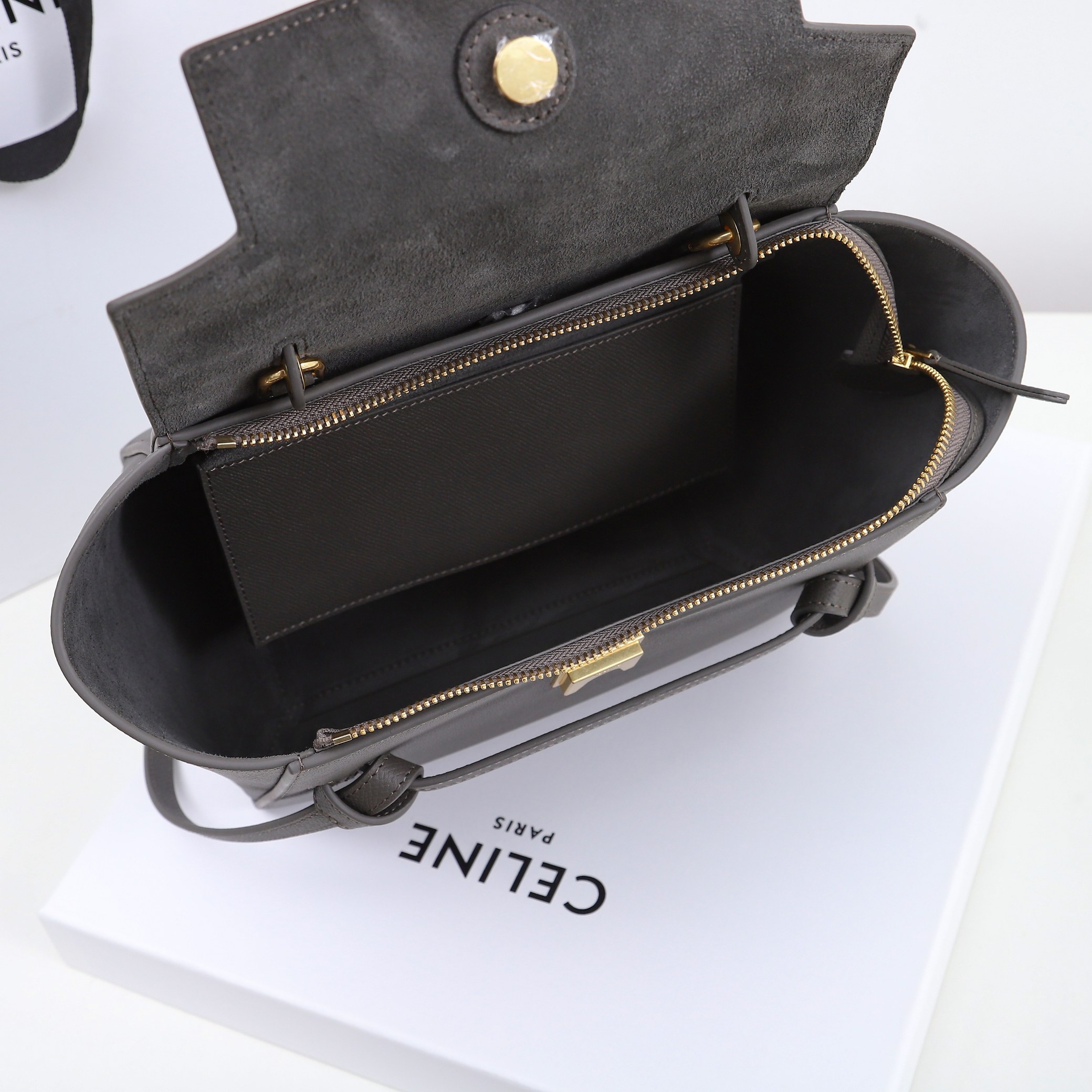 Wholesale Luxury Celine Luggage Handbag In Drummed Calfskin 189023 - Image 2