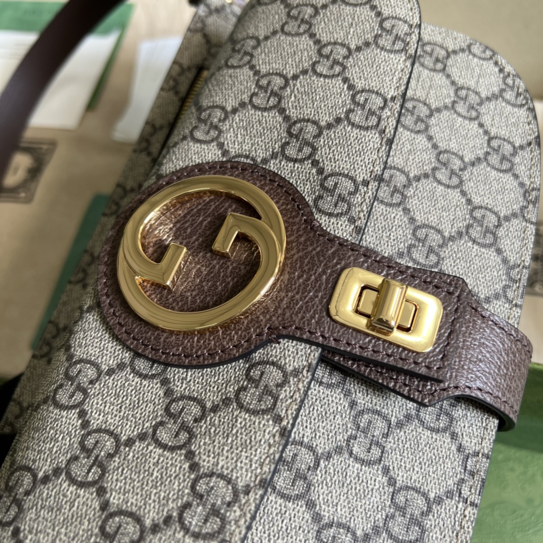 Wholesale Luxury Gucci Blondie Belt Bag Gg Supreme Canvas 718154 - Image 7