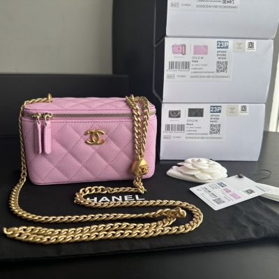 Wholesale Luxury Chanel Vanity Case Pink Ap3204