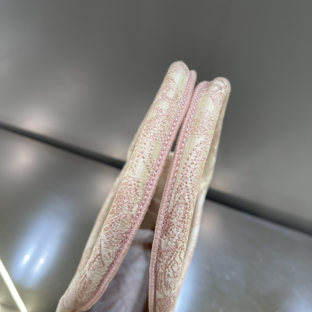Wholesale Luxury Dior Book Tote Medium Pink Toile De Jouy Embroidery M1296Ztdt_M956 - Image 6