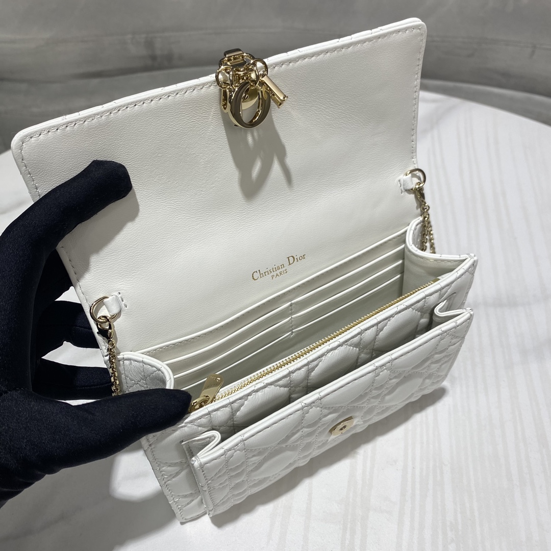 Wholesale Luxury Dior Lady Dior Chain Pouch S0937Onmj_M030 - Image 3