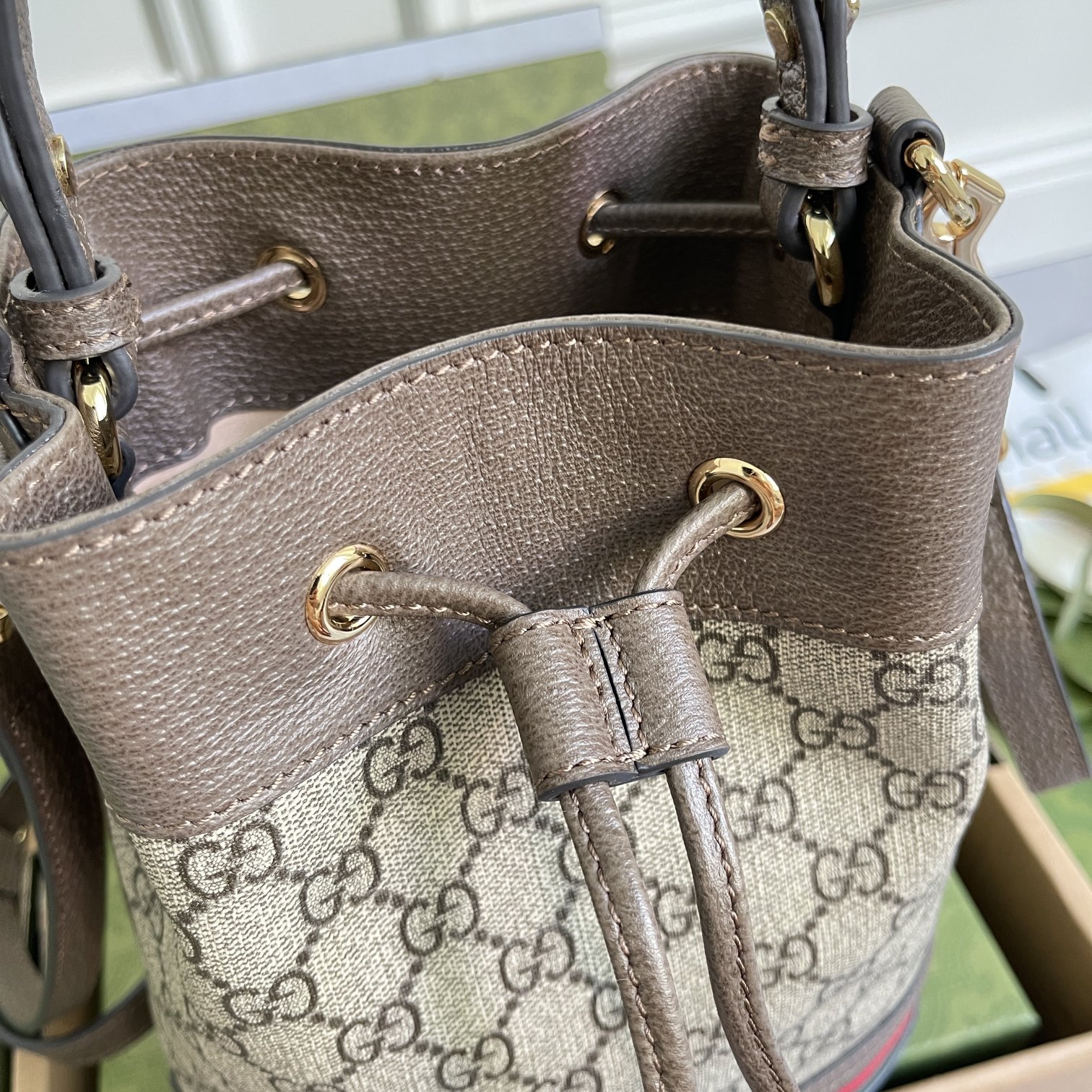 Wholesale Luxury Gucci Ophidia Gg Small Bucket Bag 550621 - Image 6