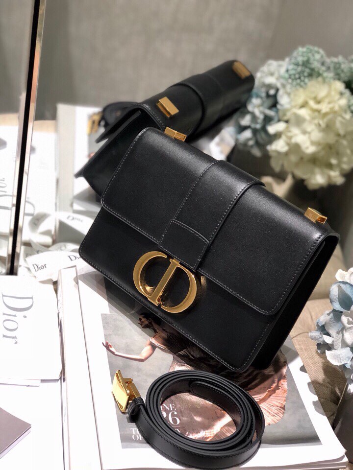 Wholesale Luxury Dior 30 Montaigne Bag Black Box Calfskin M9203Umos_M911 - Image 8