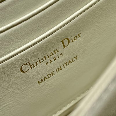 Alternative view of Wholesale Luxury Dior Miss Mini Bag White Patent Cannage Calfskin