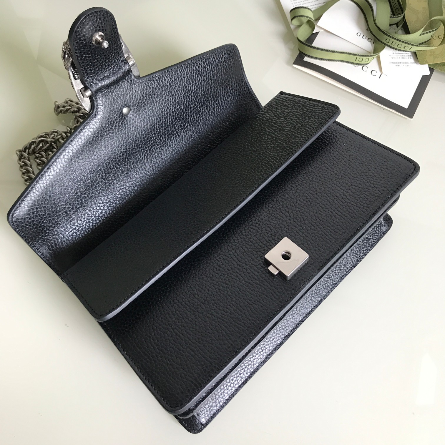 Wholesale Luxury Gucci Dionysus Small Shoulder Bag Black 400249 - Image 2