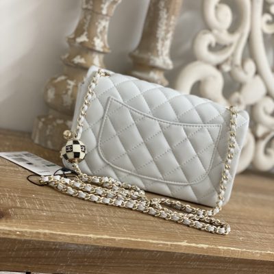 Alternative view of Wholesale Luxury Chanel Cf Mini 1787 White