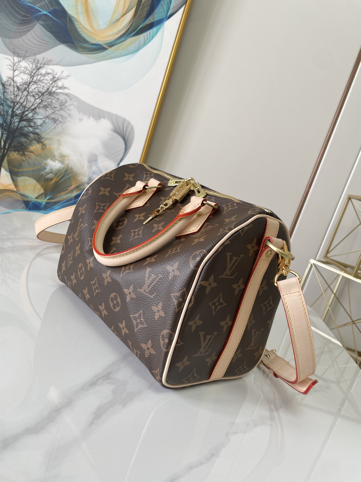 Wholesale Luxury Louis Vuitton Speedy Bandouliere 25 M41113 - Image 6