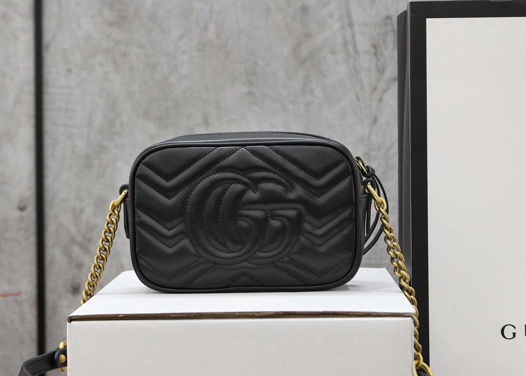Wholesale Luxury Gucci Gg Marmont Matelasse Mini Bag 448065 - Image 7