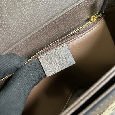 Alternative view of Wholesale Luxury Gucci Horsebit 1955 Shoulder Bag 602204 Brown With Brown Leather