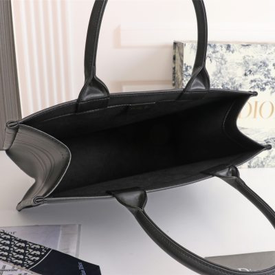 Alternative view of Wholesale Luxury Dior Book Tote Medium Black Calfskin M1265Ztqt_M911
