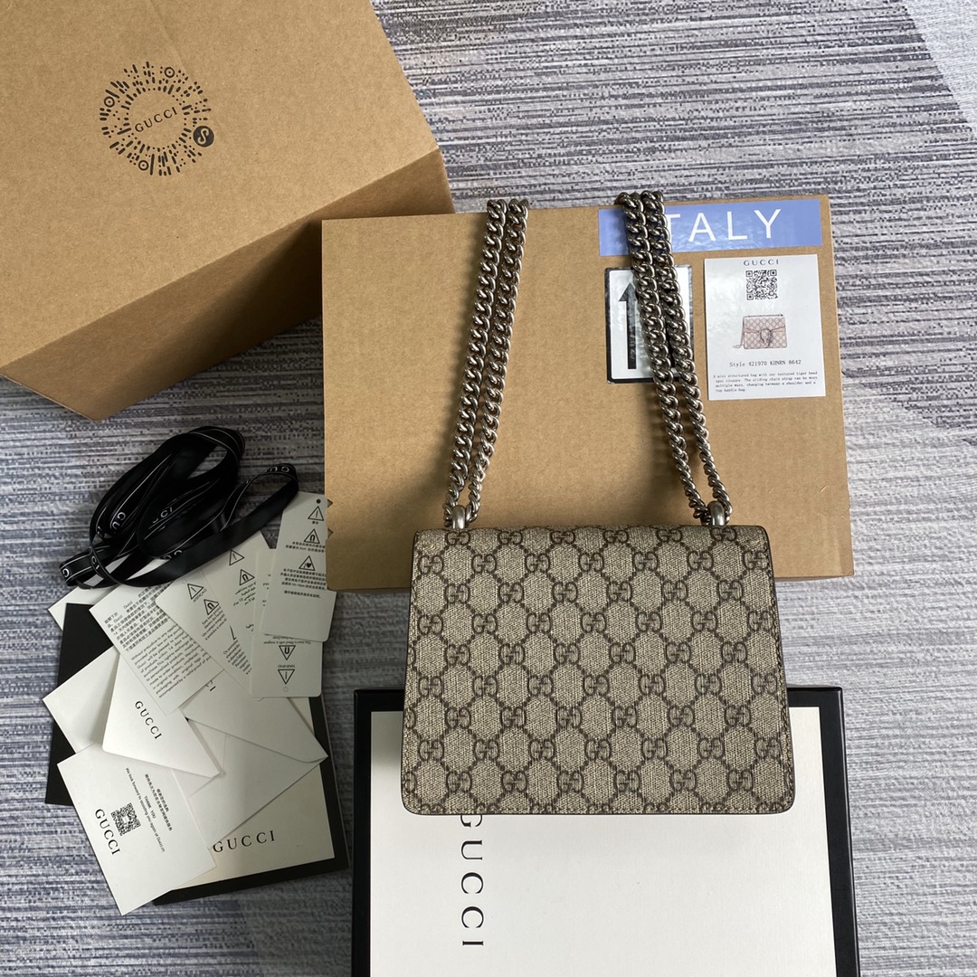 Wholesale Luxury Gucci Dionysus Gg Supreme Mini Bag 421970 - Image 8