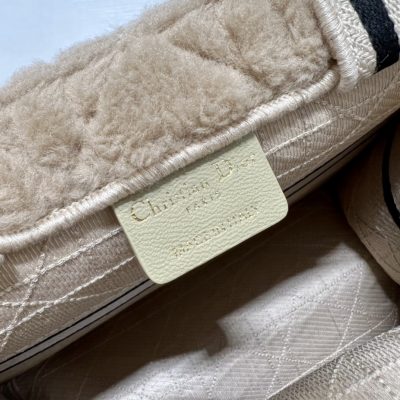 Alternative view of Wholesale Luxury Dior Book Tote Small Beige Cannage Shearling M1265Zmbu_M918