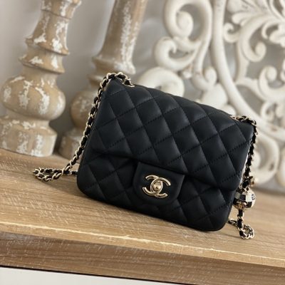 Wholesale Luxury Chanel Cf Mini 1786 Black