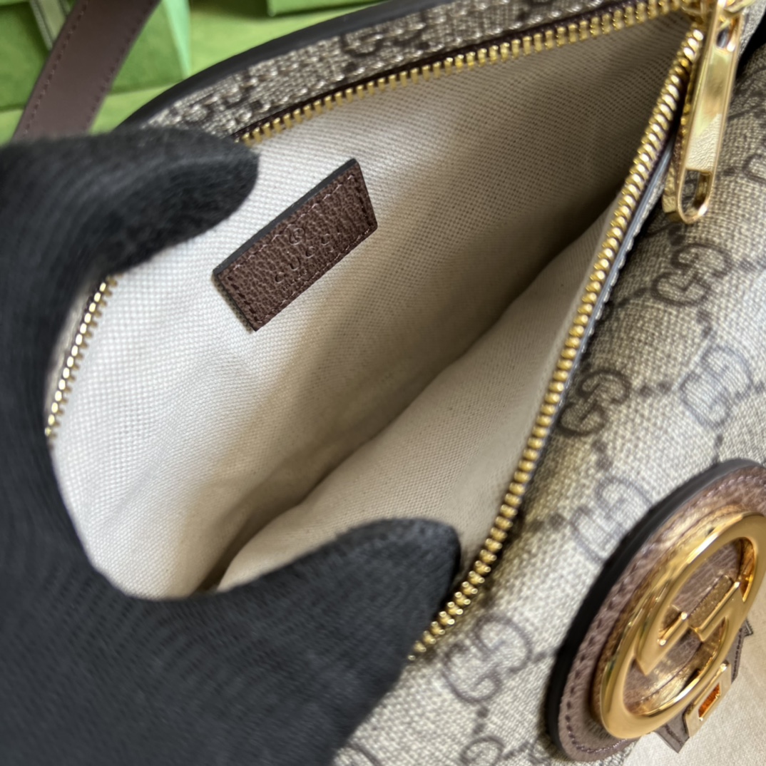 Wholesale Luxury Gucci Blondie Belt Bag Gg Supreme Canvas 718154 - Image 3