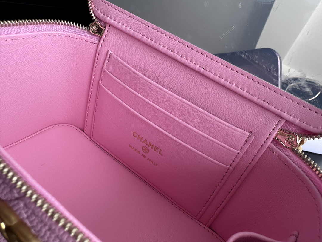 Wholesale Luxury Chanel Vanity Case Pink Ap3204 - Image 5
