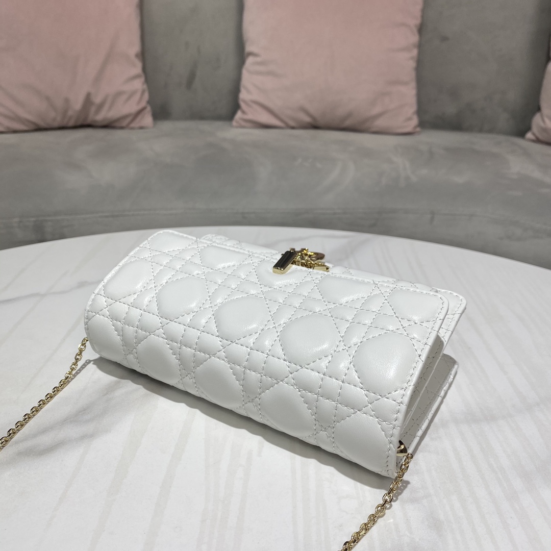 Wholesale Luxury Dior Lady Dior Chain Pouch S0937Onmj_M030 - Image 8
