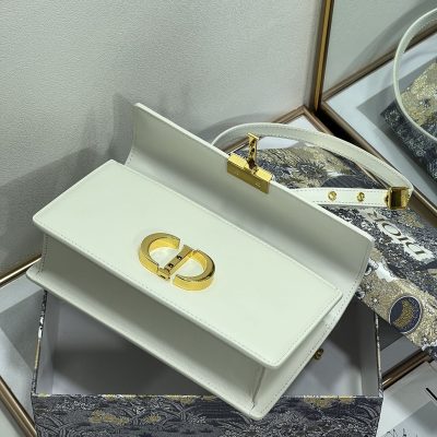 Alternative view of Wholesale Luxury Dior 30 Montaigne Bag White Box Calfskin S2110Umos_M991