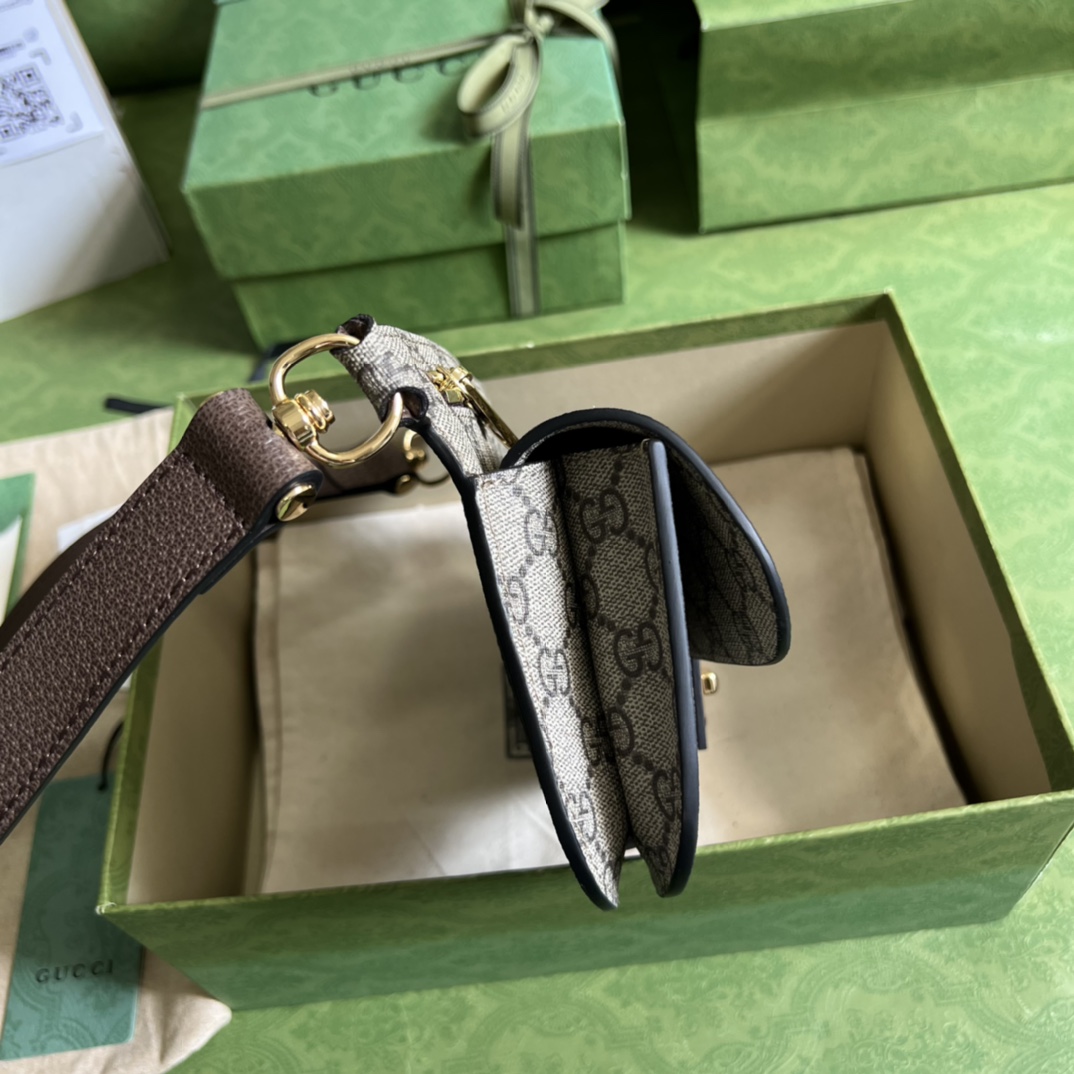 Wholesale Luxury Gucci Blondie Belt Bag Gg Supreme Canvas 718154 - Image 5