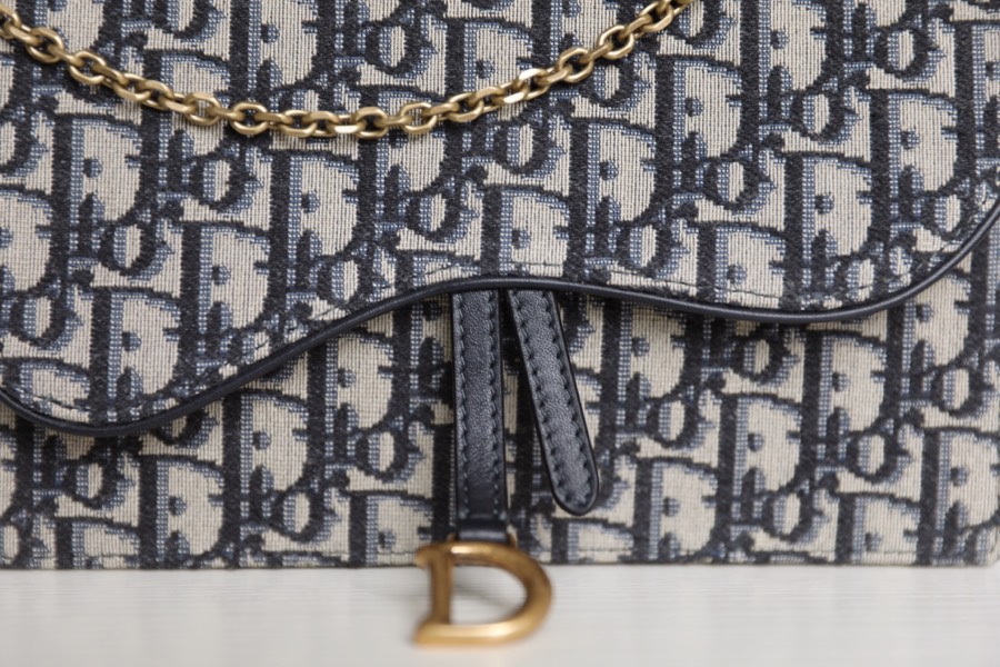 Wholesale Luxury Dior Saddle Pouch Blue Dior Oblique Jacquard S5620Ctzq_M928 - Image 5