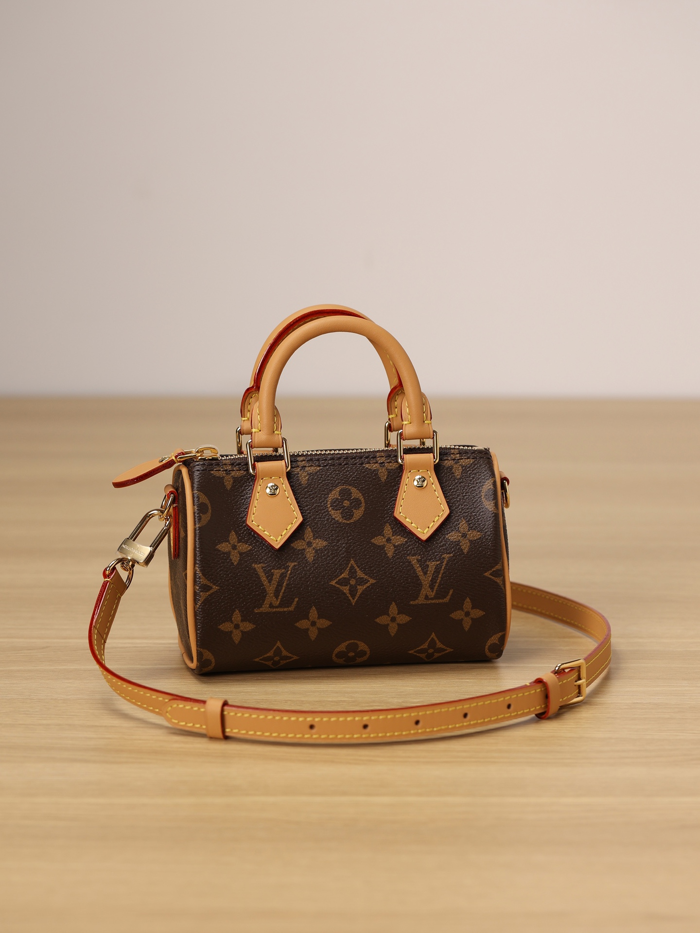 Wholesale Luxury Louis Vuitton Monogram Canvas Nano Speedy M81085 - Image 8