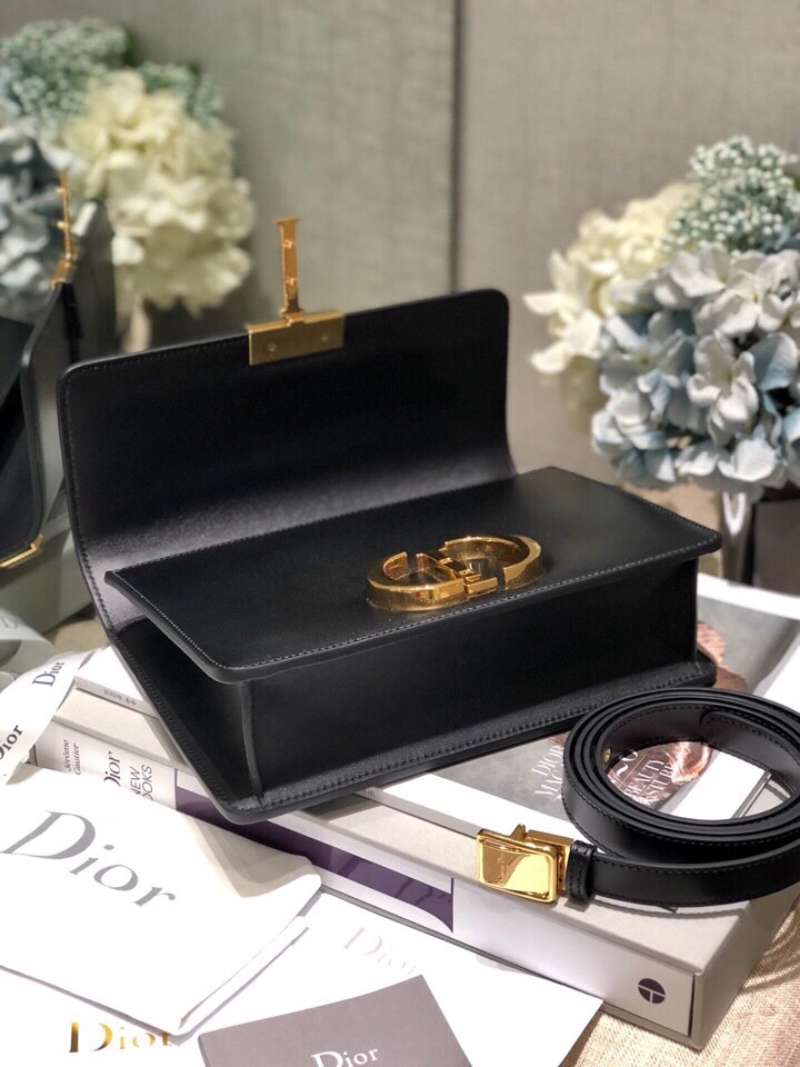Wholesale Luxury Dior 30 Montaigne Bag Black Box Calfskin M9203Umos_M911 - Image 6