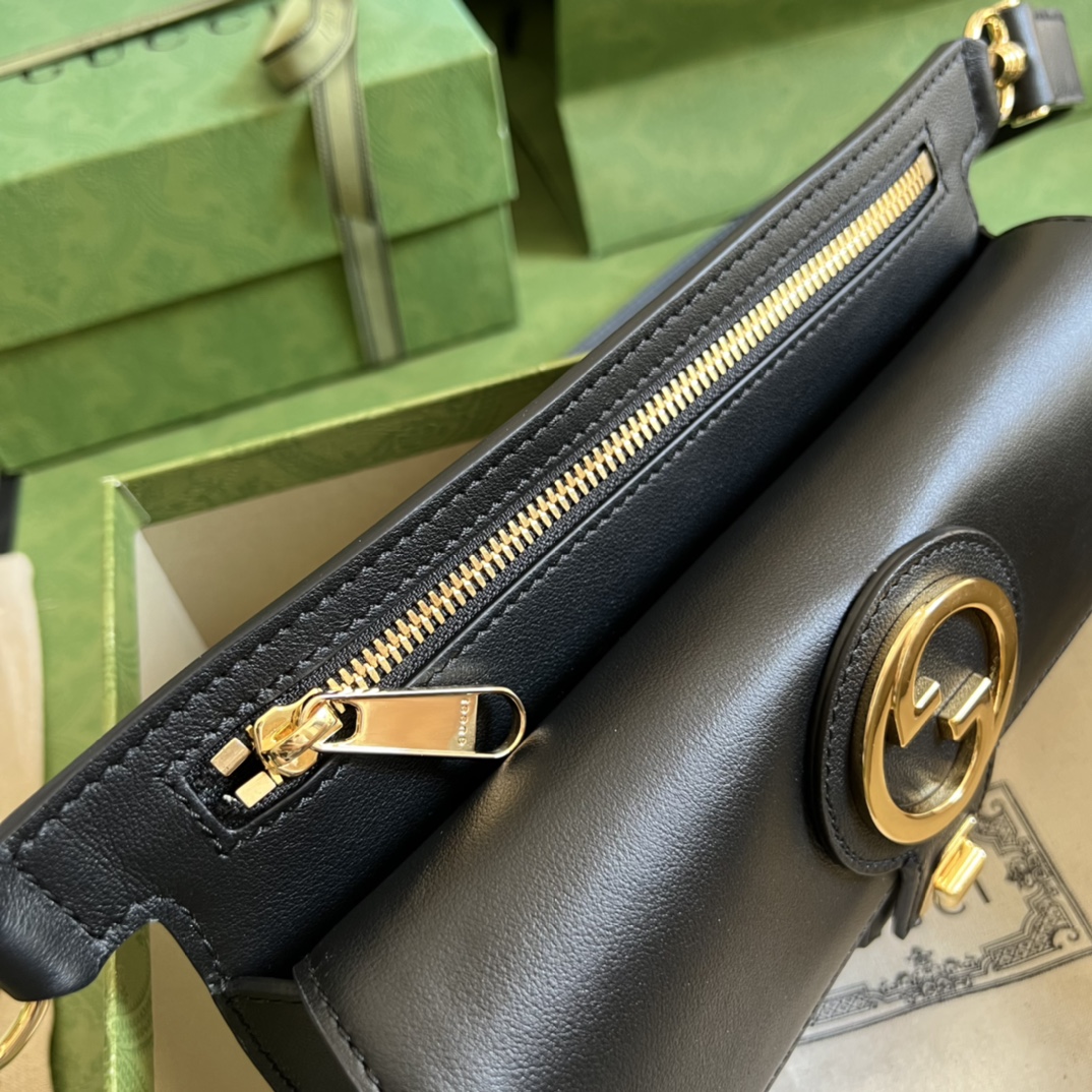 Wholesale Luxury Gucci Blondie Belt Bag Black 718154 - Image 4