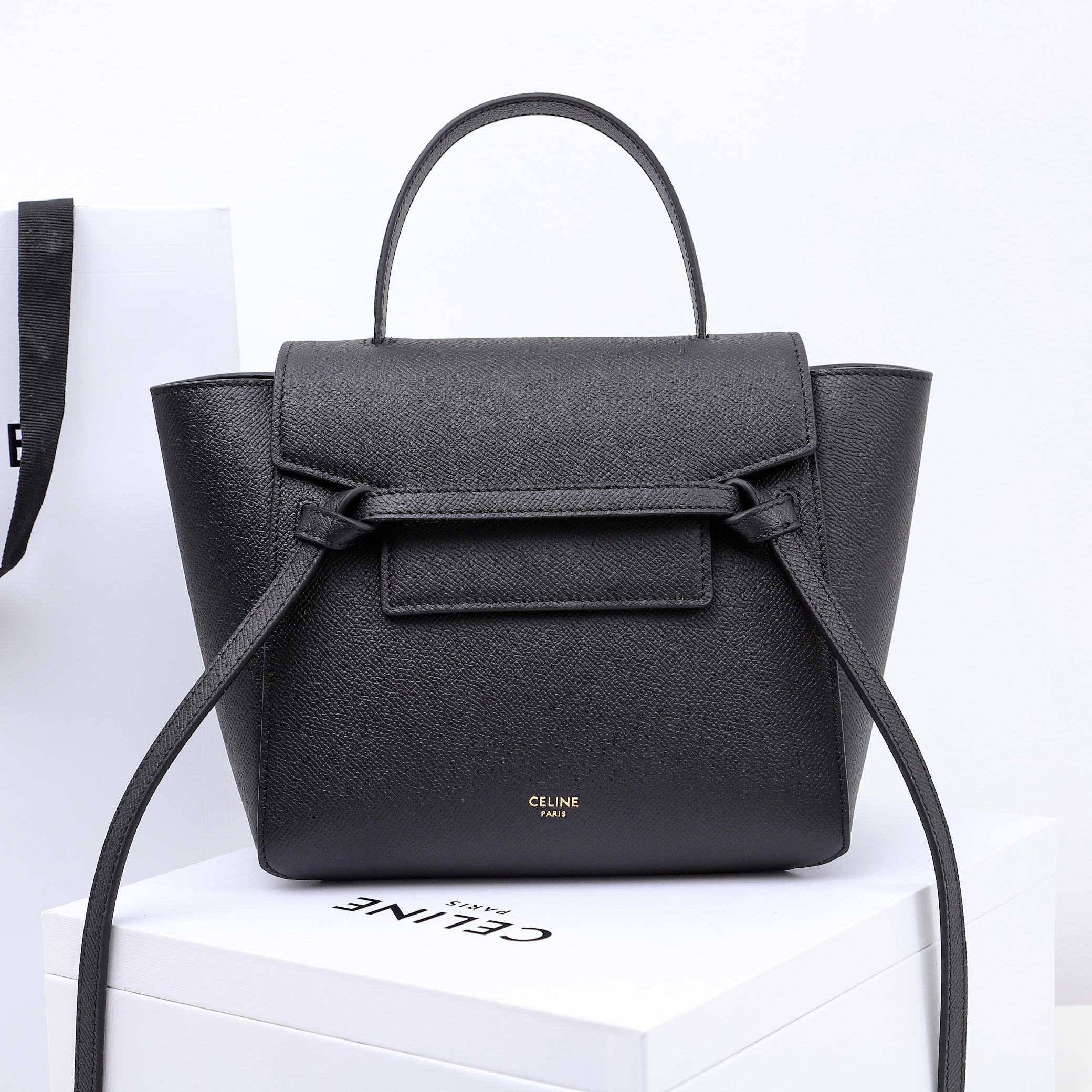 Wholesale Luxury Celine Luggage Handbag In Drummed Calfskin 189143
