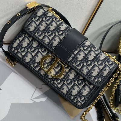 Wholesale Luxury Dior 30 Montaigne Bag Blue Dior Oblique Jacquard M9208Utzq_M928