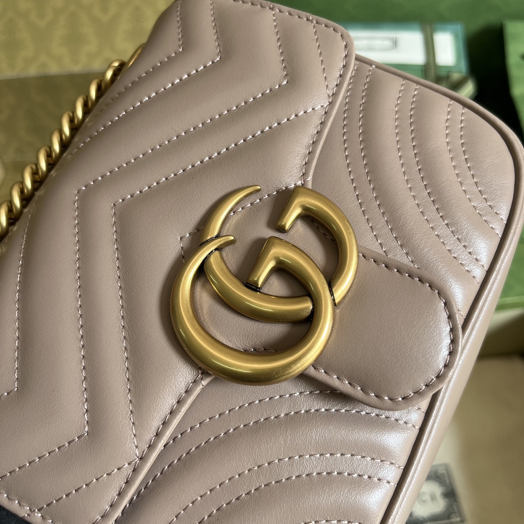 Wholesale Luxury Gucci Marmont Gg Pink 739682 - Image 7