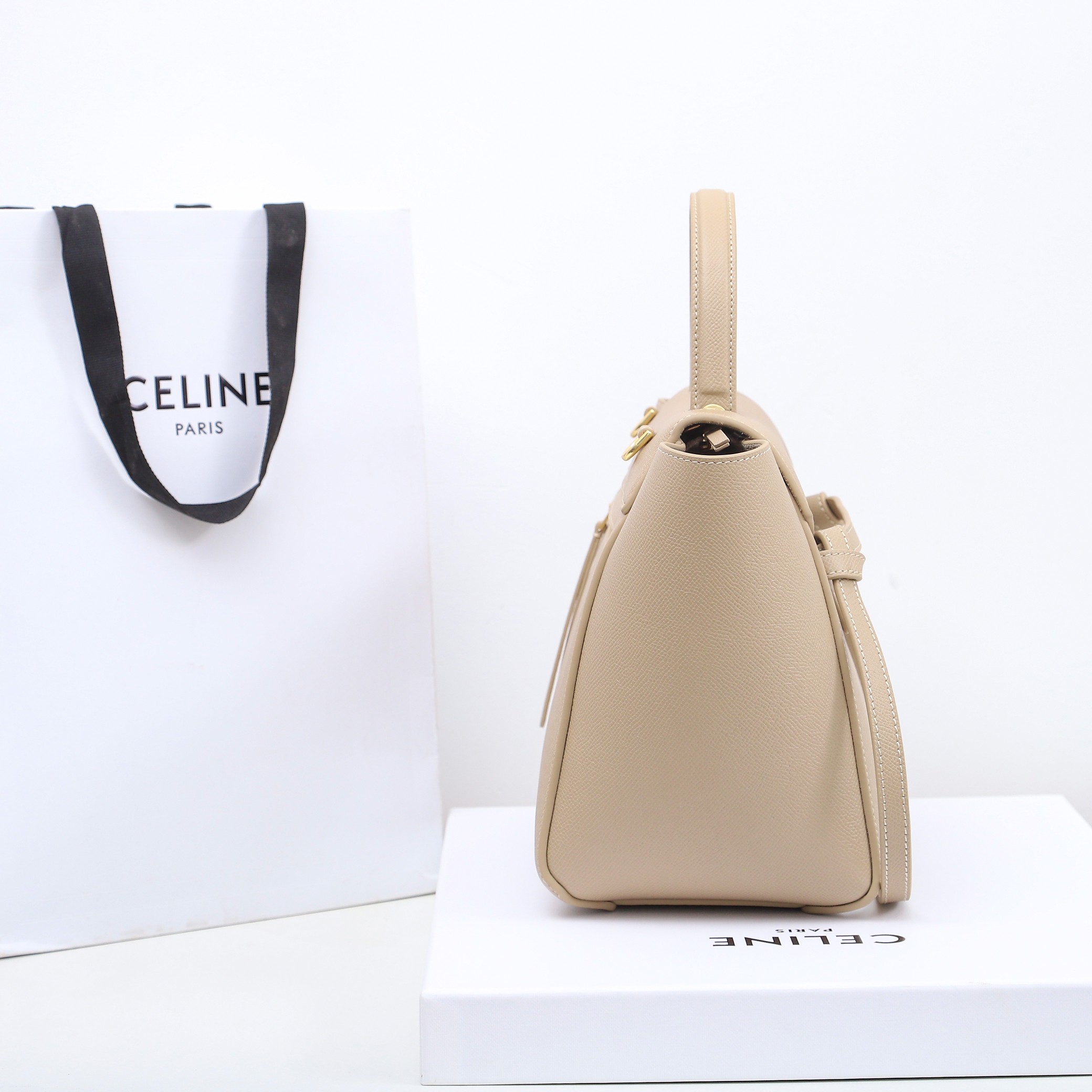 Wholesale Luxury Celine Luggage Handbag In Drummed Calfskin - Image 3