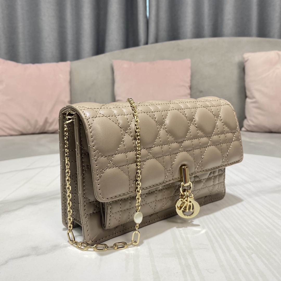 Wholesale Luxury Dior Lady Dior Chain Pouch S0937Onmj_M116 - Image 7