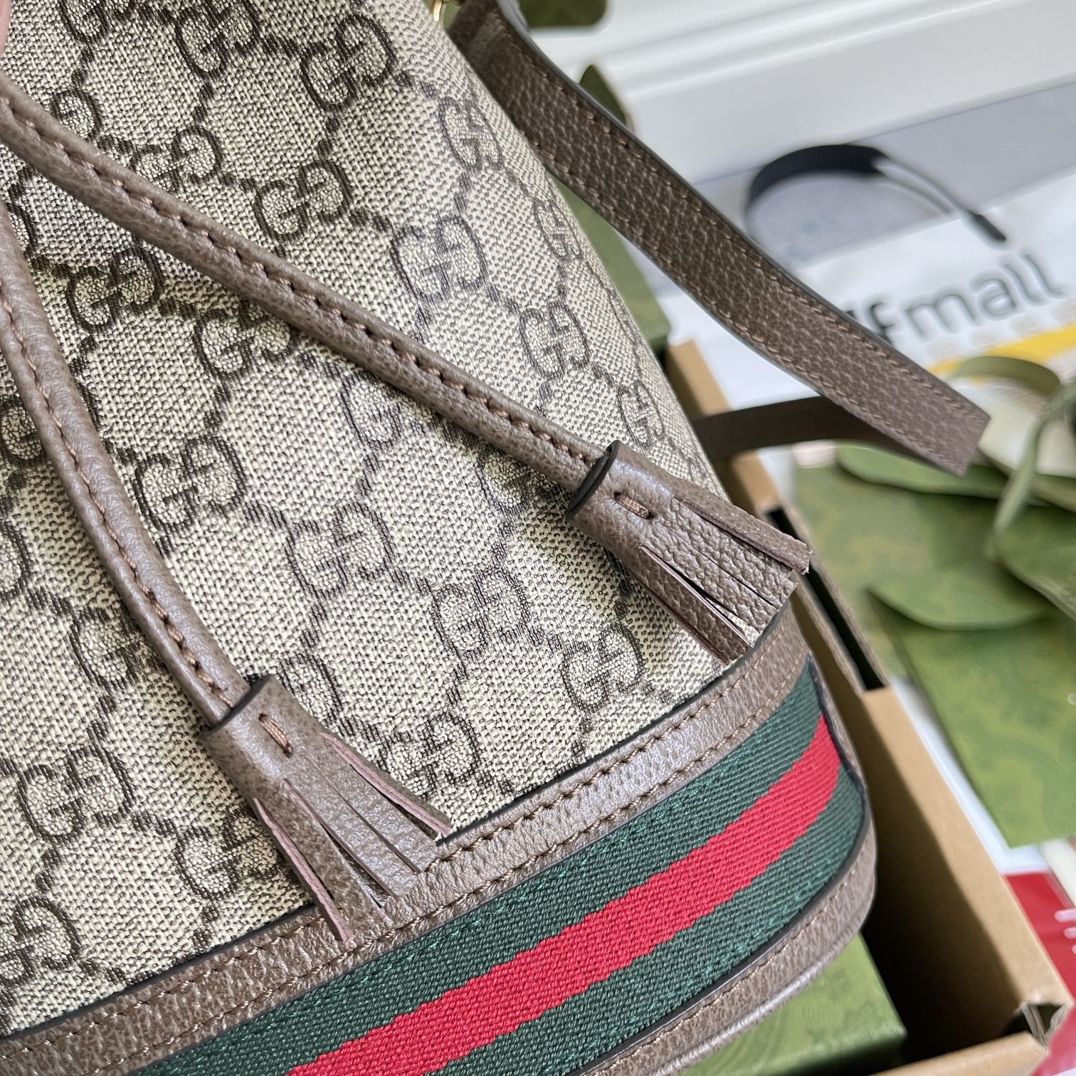 Wholesale Luxury Gucci Ophidia Gg Small Bucket Bag 550621 - Image 8