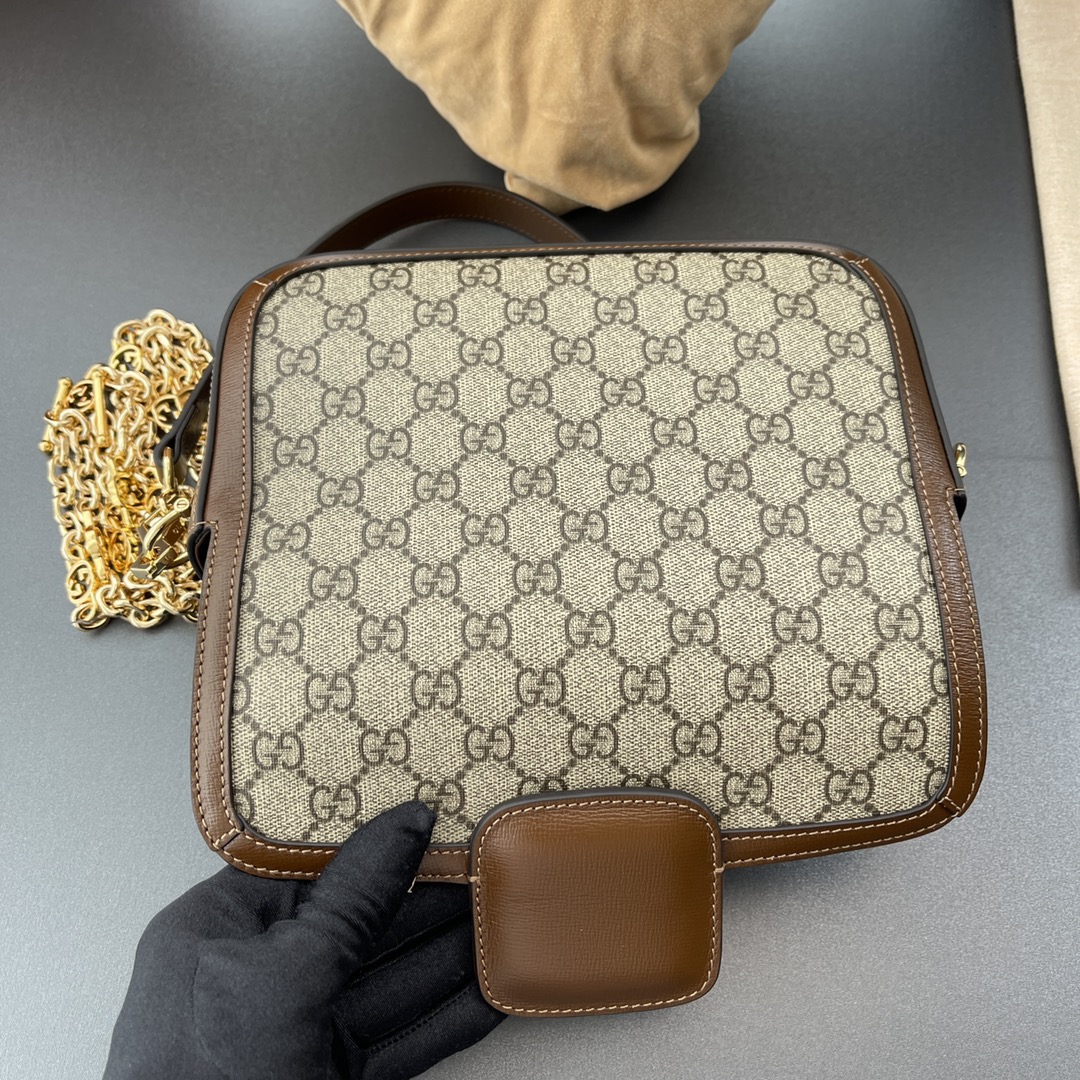 Wholesale Luxury Gucci Horsebit 1955 Shoulder Bag 735178 2Tcg8563 - Image 5
