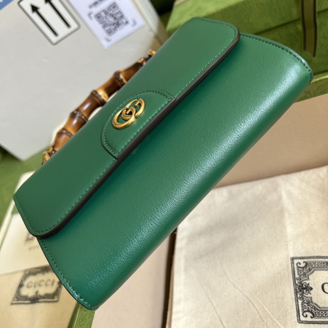 Wholesale Luxury Gucci Gg Small Top Handle Bag With Bamboo - Image 4