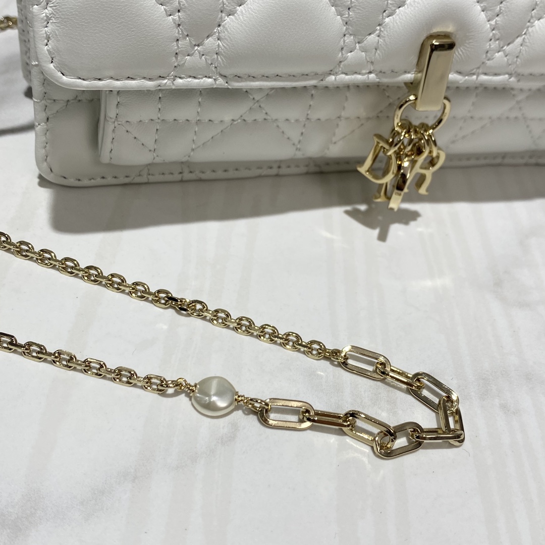 Wholesale Luxury Dior Lady Dior Chain Pouch S0937Onmj_M030 - Image 6