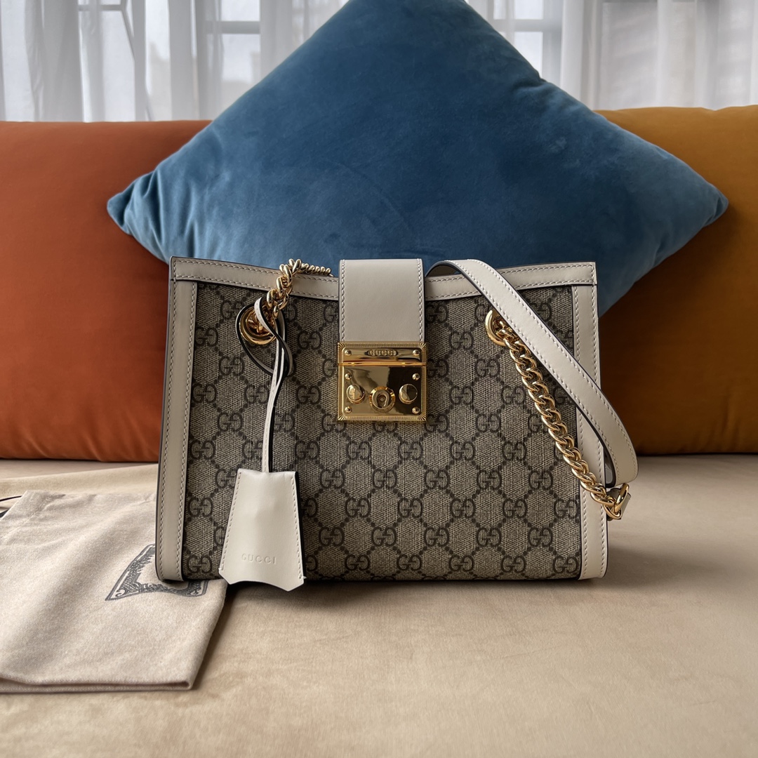 Wholesale Luxury Gucci Padlock Small Gg Shoulder Bag 498156 Khnkg9761