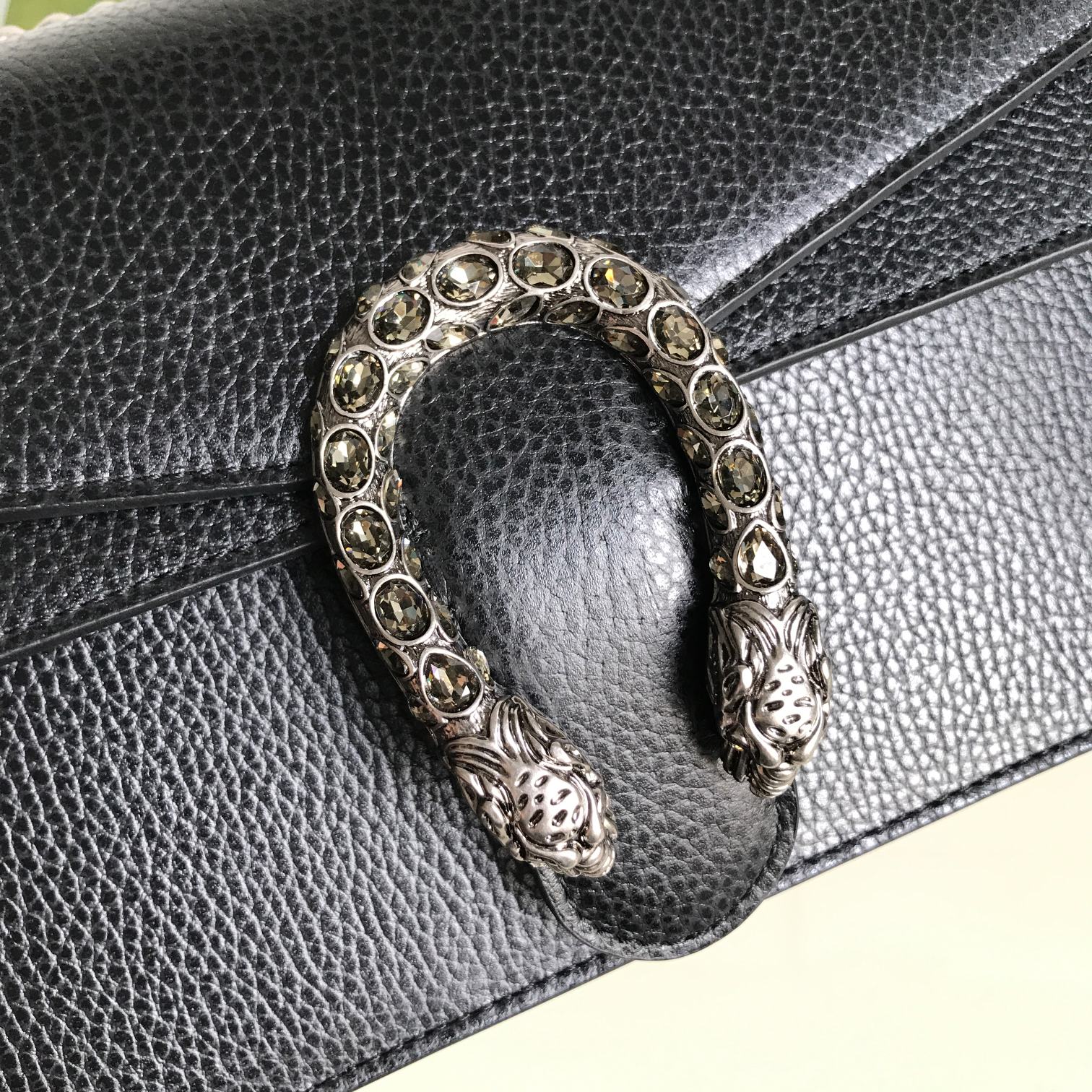 Wholesale Luxury Gucci Dionysus Small Shoulder Bag Black 400249 - Image 6